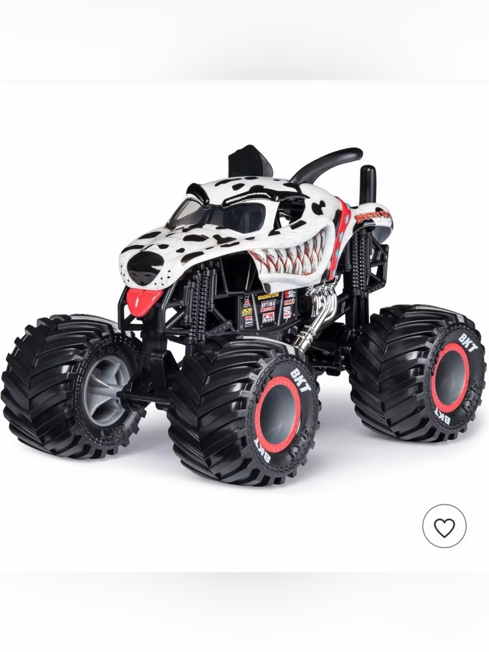 PRE-OWNED Monster Jam Official Monster Mutt Dalmatian Monster Truck 1:24 Scale